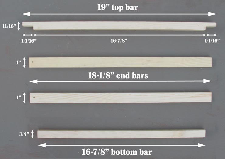 Natural Beekeeping Horizontal Hives Extra-deep-frame DIY