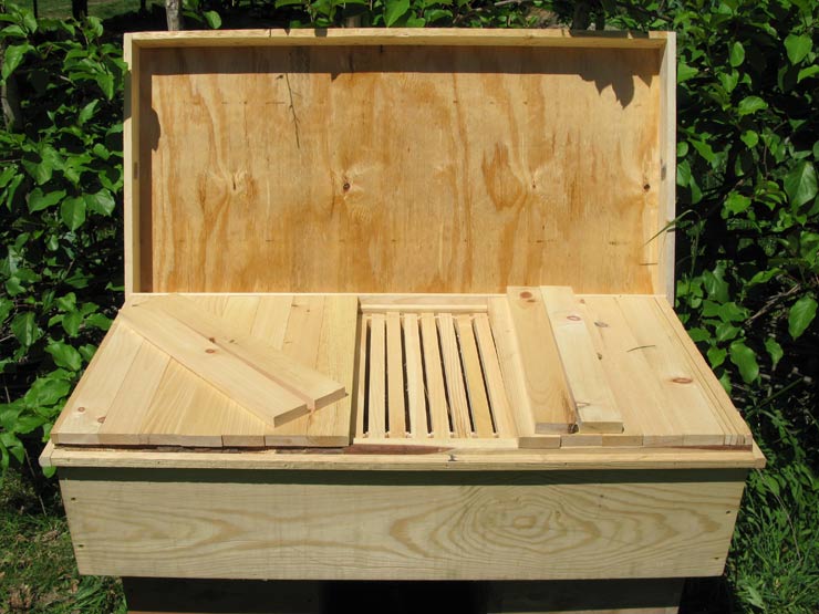Ventilated Top Long Langstroth Hive Free Plans